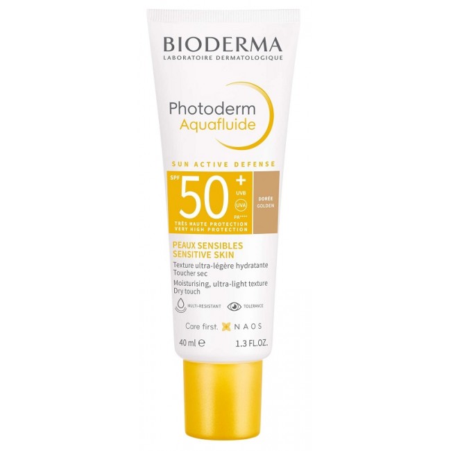 Bioderma Photoderm Aquafluid Dore' Spf50+ 40 Ml