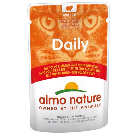 Almo Nature Daily Cat Pollo/manzo 70 G