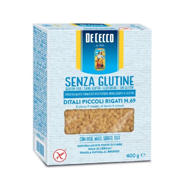 F. Lli De Cecco De Cecco Ditali Piccoli Rigati N69 400 G