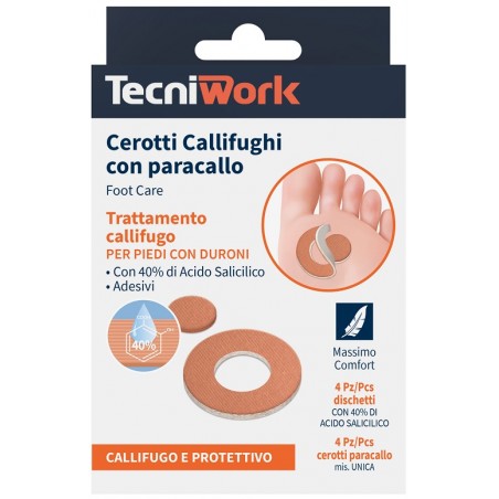 Tecniwork Cerotto Callifugo Duroni 4+4 Pezzi