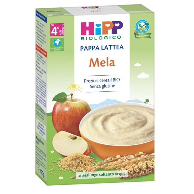 Hipp Bio Pappa Lattea Mela 250 G