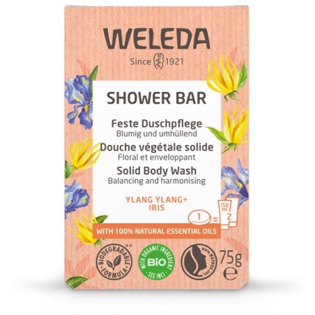 Weleda Bagno Doccia Solido Ylang Ylang + Iris 75 G