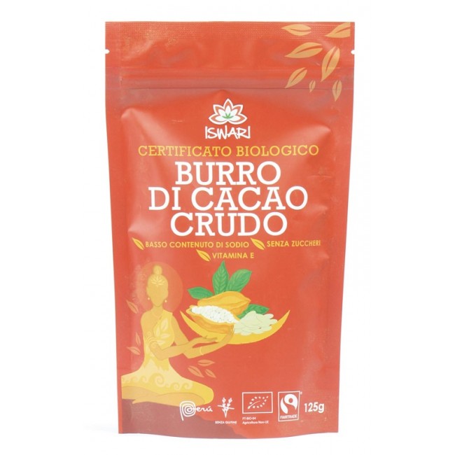 Erbavoglio Burro Di Cacao Integrale 125 G