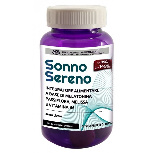 Paladin Pharma Sanavita Sonno Sereno 30 Gommose