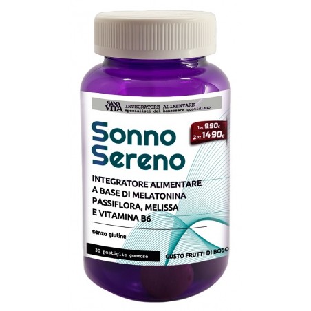 Paladin Pharma Sanavita Sonno Sereno 30 Gommose