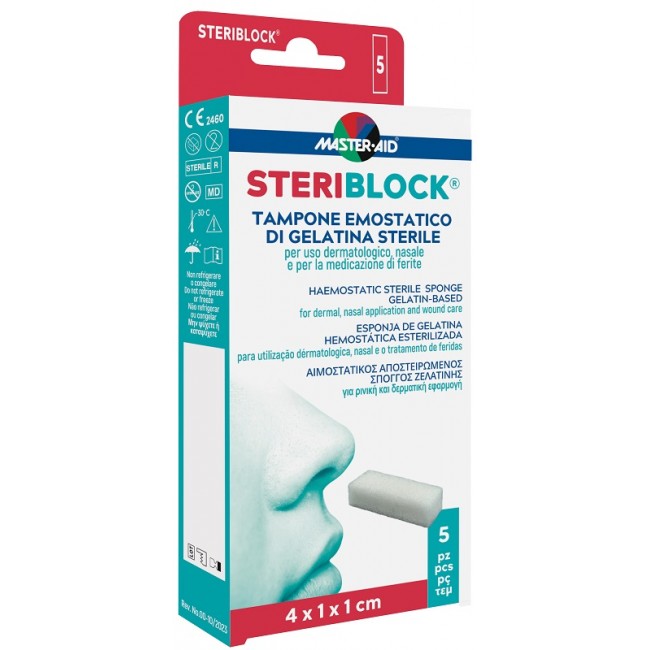 Pietrasanta Pharma Master-aid Steriblock Tampone Emostatico