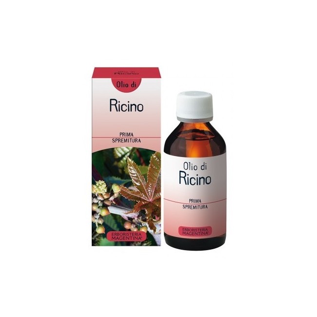 Erboristeria Magentina Ricino Olio Vegetale 100 Ml