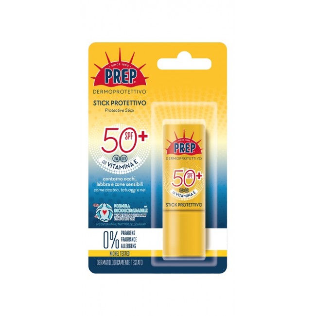 Coswell Prep Stick Dermoprotettivo Spf50+ Eco 12 Ml