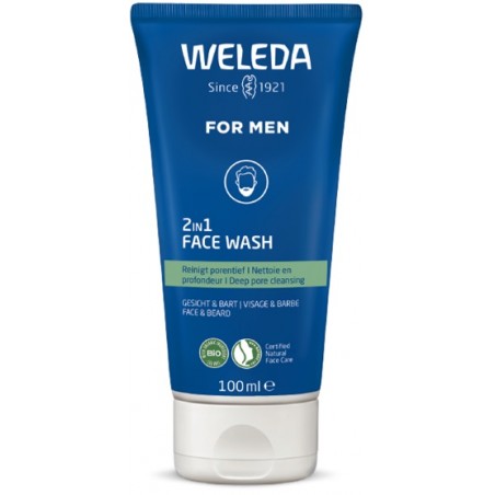 Weleda 2in1 Face Wash Gel Detergente 100 Ml