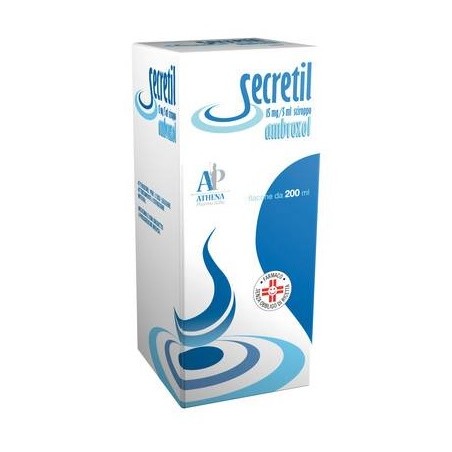 Savio Pharma Secretil 15 Mg/5 Ml Sciroppo Secretil 15 Mg/2 Ml Soluzione Da Nebulizzare Secretil 30 Mg/4 Ml Soluzione Da Nebulizz