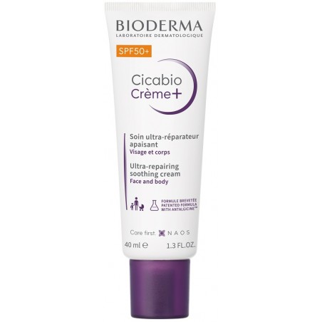 Bioderma Cicabio Creme+ Spf50 40 Ml