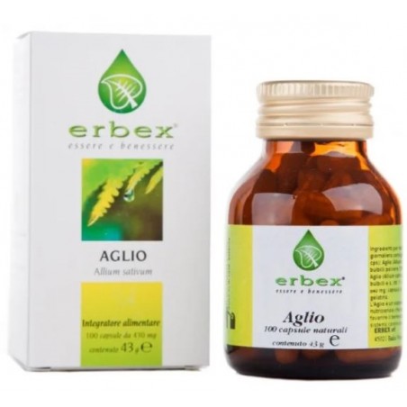 Erbex Aglio 100 Capsule 430 Mg