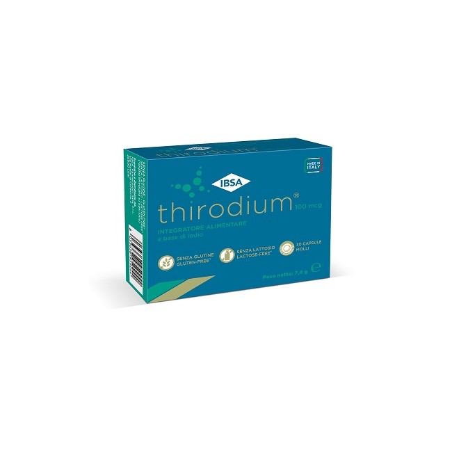 Ibsa Farmaceutici Thirodium 100mcg 30 Capsule Molli