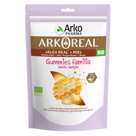 Arkopharma Arkoreal Gummies Familia Bio 60 Gummies