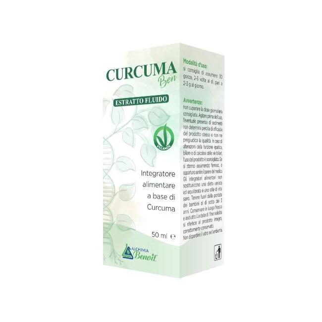 Alchimia Benoit Curcuma Ben Estratto Fluido 50 Ml