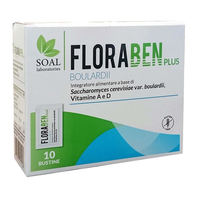 Soal Laboratories Floraben Plus Boulardii 10 Bustine