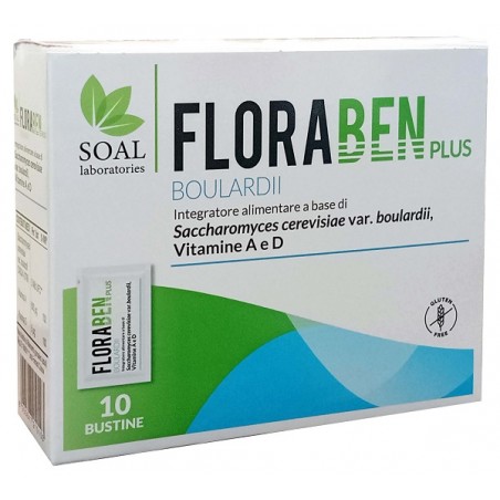 Soal Laboratories Floraben Plus Boulardii 10 Bustine