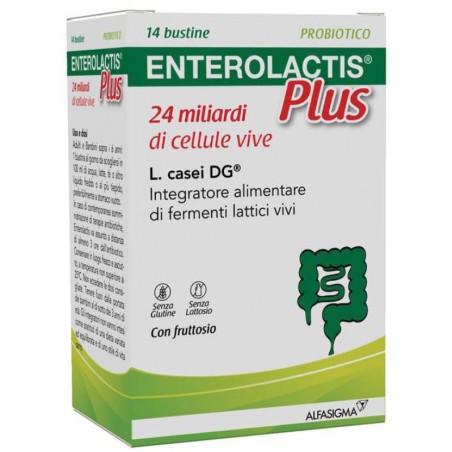 Alfasigma Enterolactis Plus 14 Bustine