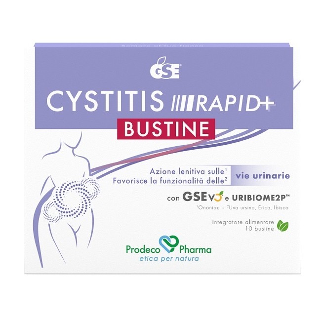 Prodeco Pharma Gse Cystitis Rapid+ 10 Bustine