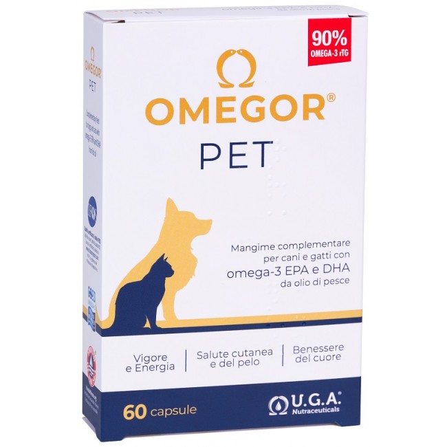 U. G. A. Nutraceuticals Omegor Pet 60 Capsule