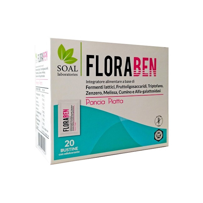 Soal Laboratories Floraben Pancia Piatta 20 Bustine