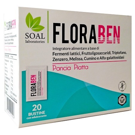 Soal Laboratories Floraben Pancia Piatta 20 Bustine