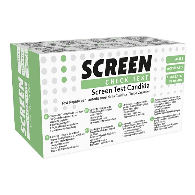 Screen Italia Screen Test Rapido Screen Test Candida Autodiagnostico 1 Pezzo