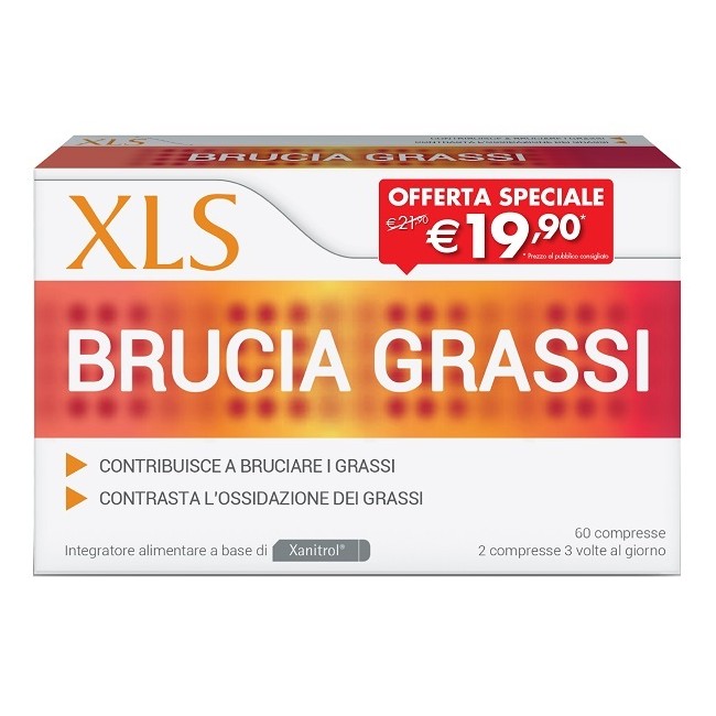 Perrigo Xls Brucia Grassi 60 Compresse Taglio Prezzo