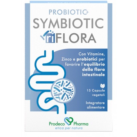 Prodeco Pharma Probiotic+ Symbiotic Riflora 15 Capsule