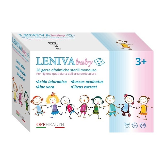 Offhealth Leniva Baby Garze Oftalmiche 28 Pezzi