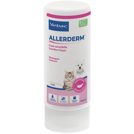 Virbac Allerderm Shampoo Cute Sensibile 250 Ml