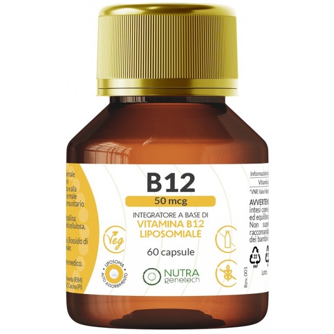 Nutragenetech Vitamina B12 50 Mcg 60 Capsule