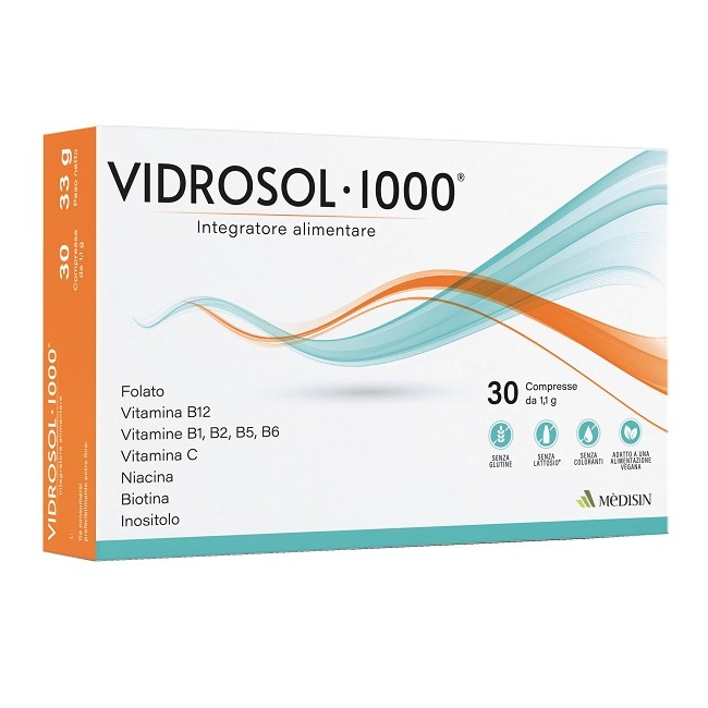 Medisin Vidrosol 1000 30 Compresse