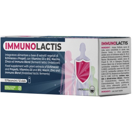 Agips Farmaceutici Immunolactis 12 Flaconcini Da 10 Ml