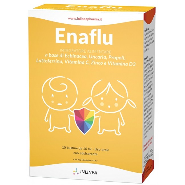 Inlinea Enaflu 10 Bustine Da 10 Ml