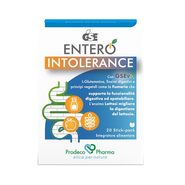 Prodeco Pharma Gse Entero Intolerance 20 Stickpack