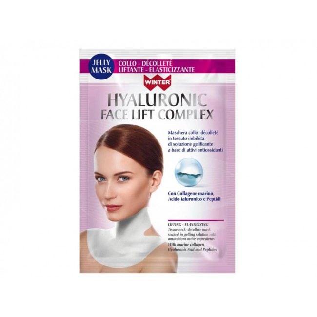 Winter Hyaluronic Face Lift Maschera Liftante Collo e Decollete 30 ml con Acido Ialuronico e Collagene