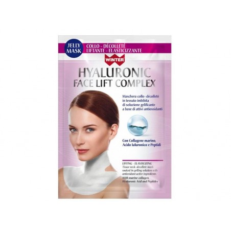 Winter Hyaluronic Face Lift Maschera Liftante Collo e Decollete 30 ml con Acido Ialuronico e Collagene