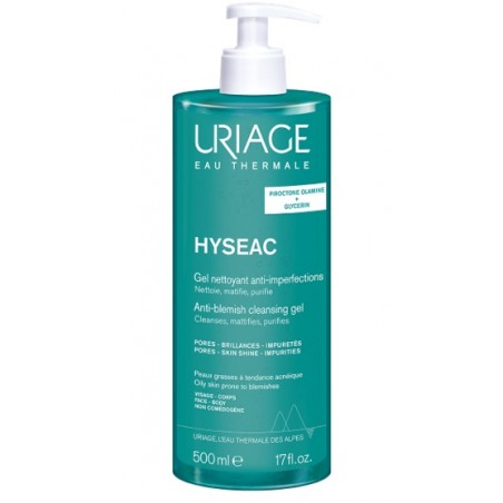 Uriage Hyseac Gel Nettoyant 500 Ml