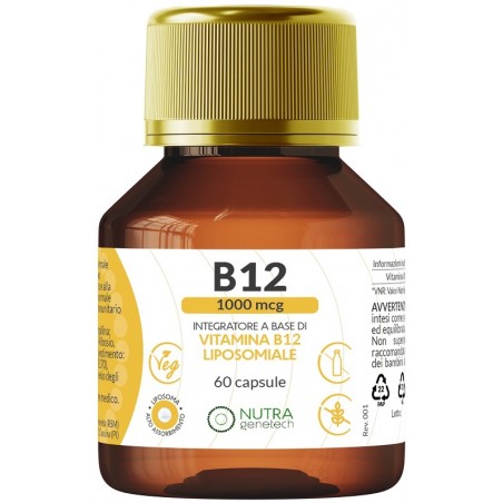 Nutragenetech Vitamina B12 1000 Mcg 60 Capsule