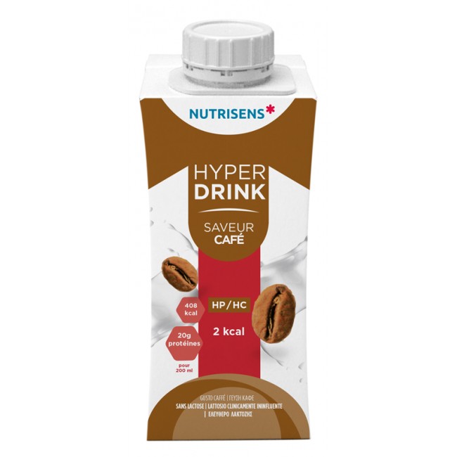 Nutrisens France Hyperdrink 2kcal Caffe' 4x200 Ml