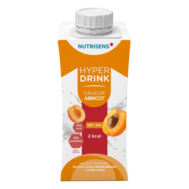 Nutrisens France Hyperdrink 2kcal Albicocca 4x200 Ml