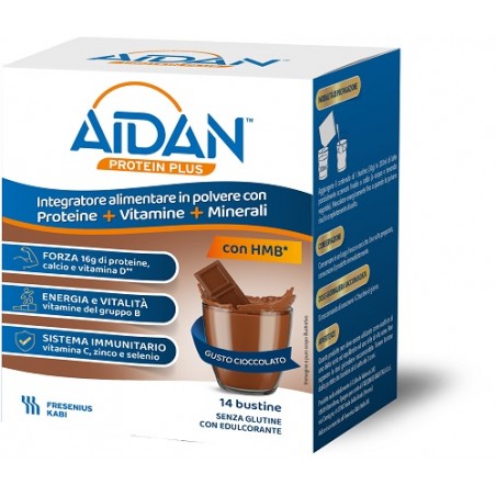 Fresenius Kabi Aidan Protein Plus Cioccolato 14 Bustine