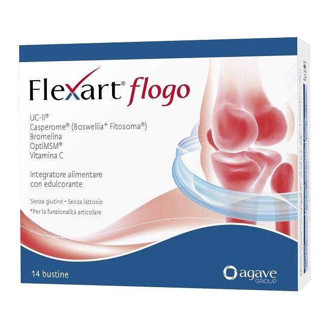 Agave Farmaceutici Flexart Flogo 14 Bustine Nuova Formulazione