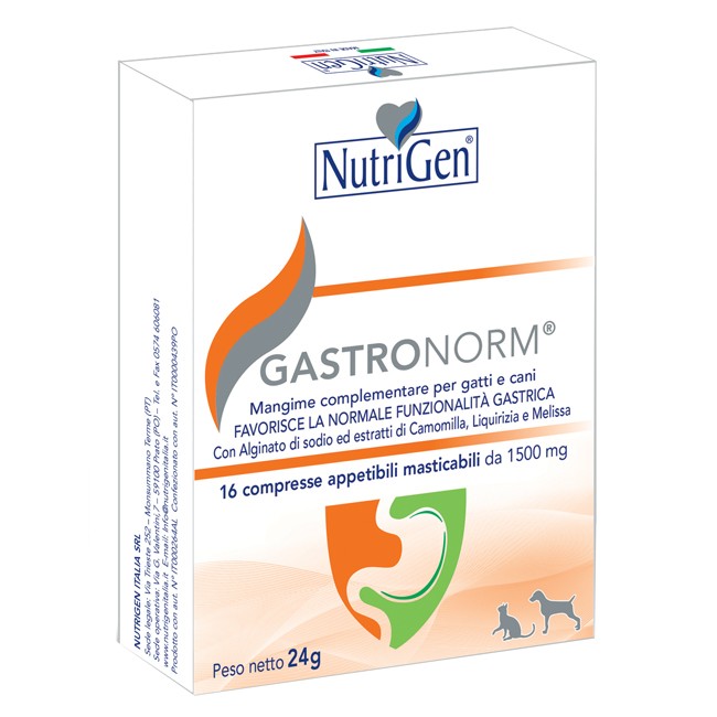 Nutrigen Italia Gastronorm 16 Compresse Nutrigen