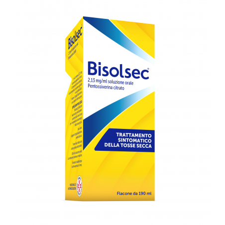 Opella Healthcare Bisolsec 2,13 Mg/ml Soluzione Orale Pentossiverina Citrato