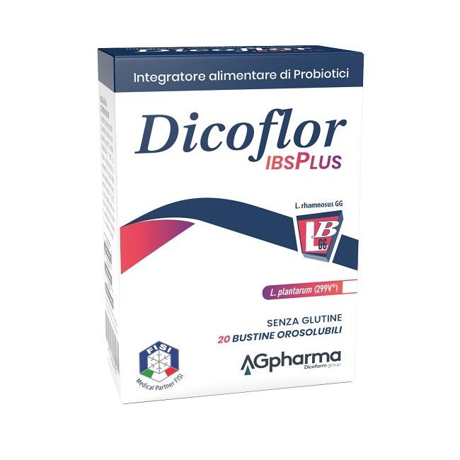 Agpharma Dicoflor Ibsplus 20 Bustine Orosolubili