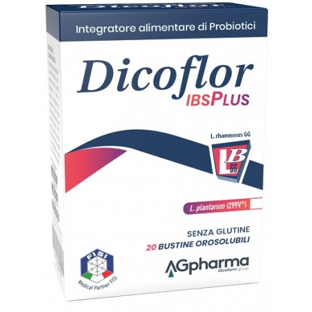 Agpharma Dicoflor Ibsplus 20 Bustine Orosolubili