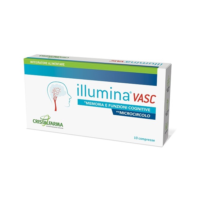 Cristalfarma Illumina Vasc 10 Compresse