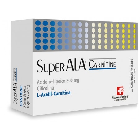 Pharmasuisse Laboratories Superala Carnitine 30 Compresse